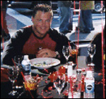Jerry Lawler at the table